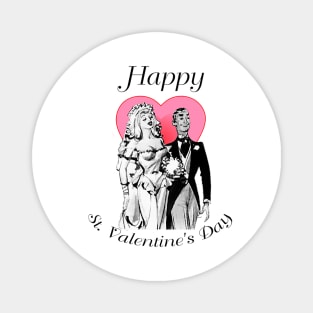 Happy St. Valentine's Day Magnet